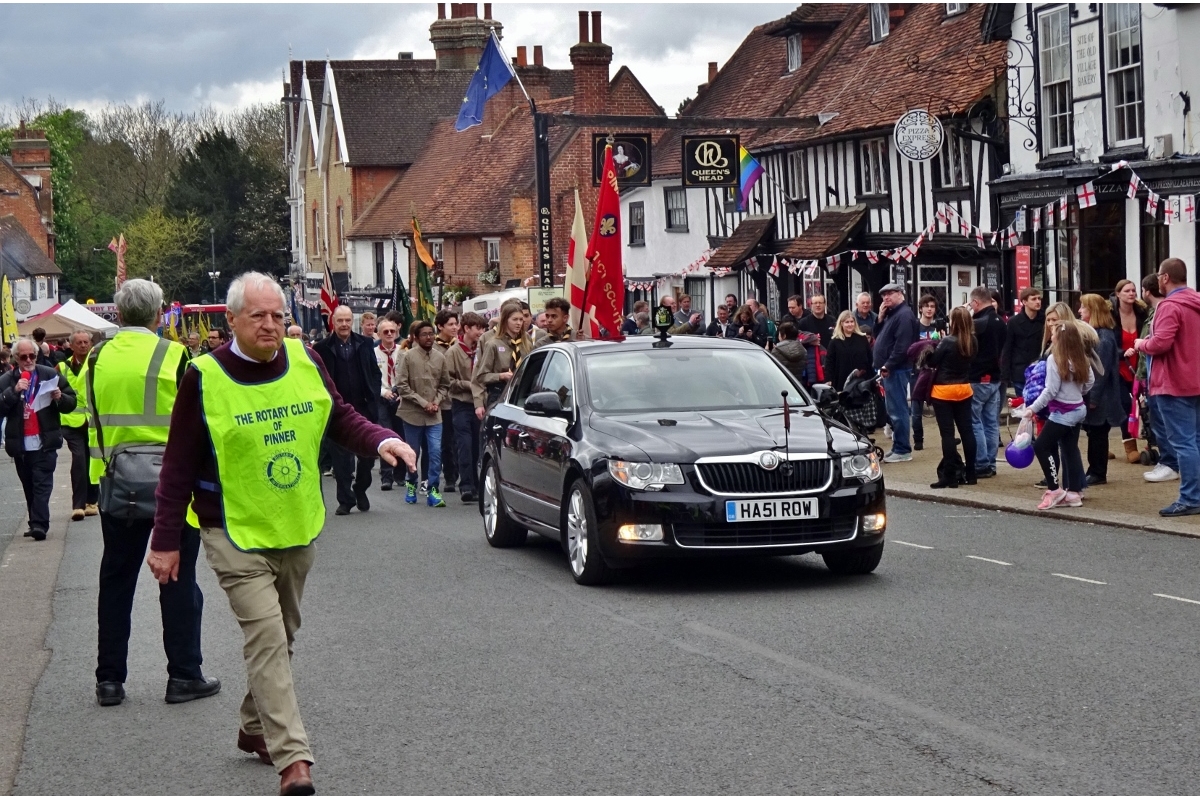 2019 St Day Celebrations Pinner Rotary